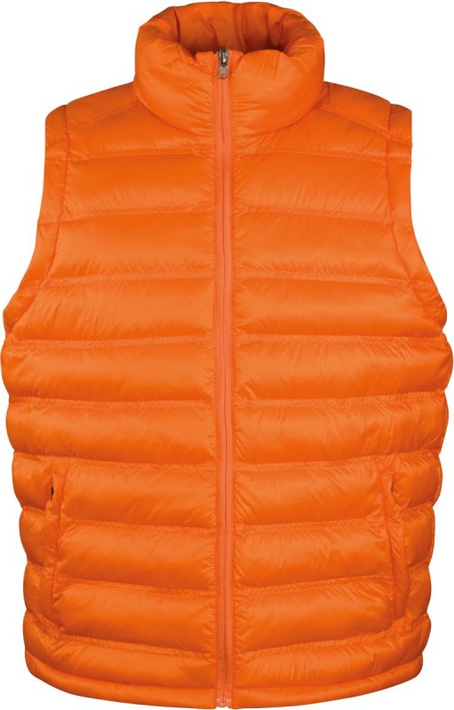 Result R 193M Polstrovaná pánská vesta "IceBird" 30.193M orange - Pánské oblečení vesty