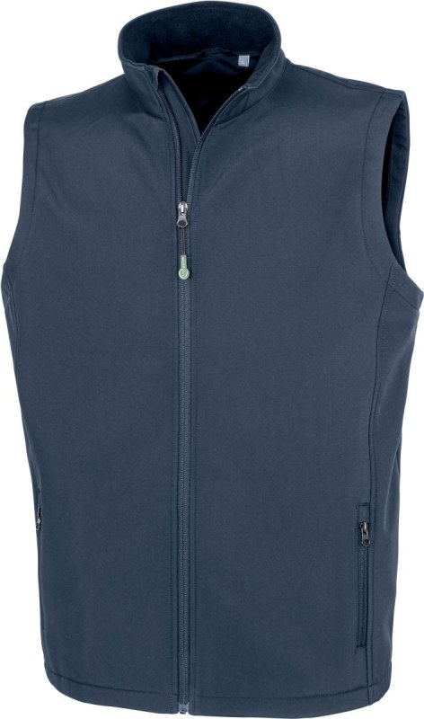 Result R 902M Pánská 2-vrstvá softshell vesta "Printable" 30.902M navy - Pánské oblečení vesty