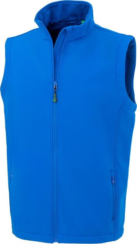 Result R 902M Pánská 2-vrstvá softshell vesta "Printable" 30.902M royal - Pánské oblečení vesty