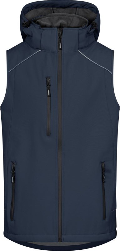 Promodoro 7840 Pánská 3-vrstvá softshellová vesta 40.7840 navy