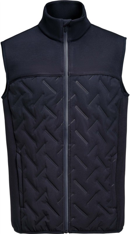 James Harvest Montana Hybrid Motion Vest Pánská hybridní vesta 62.1048 navy - Pánské oblečení vesty