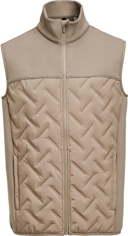 James Harvest Montana Hybrid Motion Vest Pánská hybridní vesta 62.1048 walnut - Pánské oblečení vesty