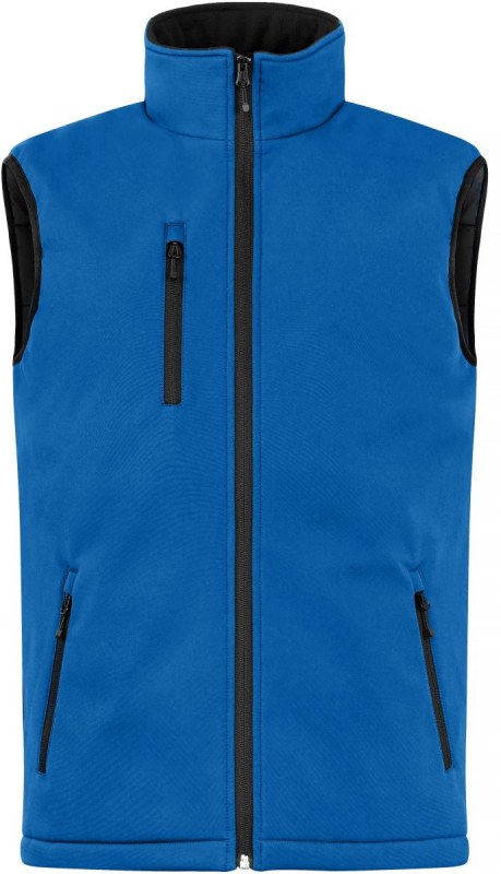 Clique Padded Softshell Vest Men Pánská zateplená softshellová vesta 67.0958 royal blue