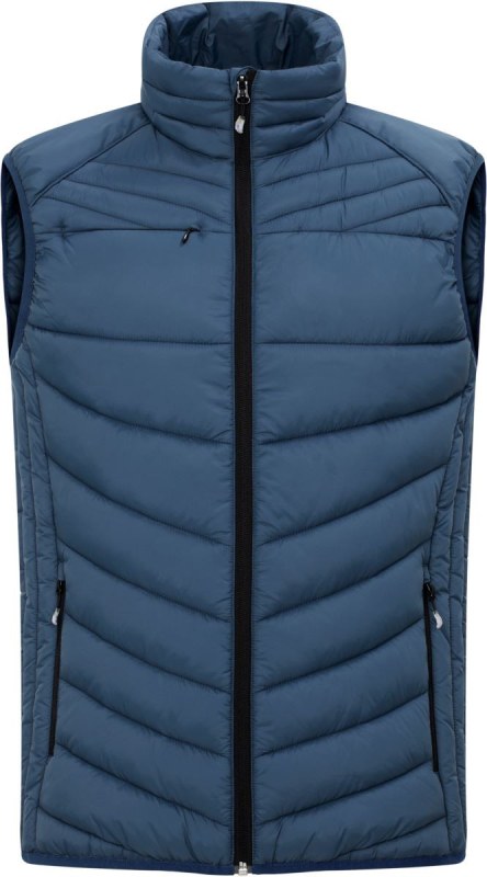 Clique Idaho Vest Men Pánská prošívaná vesta 67.0974 fog blue