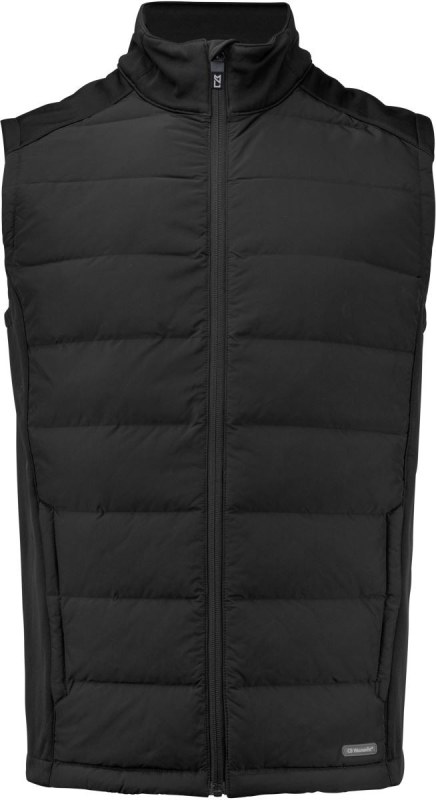 Cutter & Buck Oak Harbor Vest Men Pánská hybridní vesta 68.1476 black - Pánské oblečení vesty