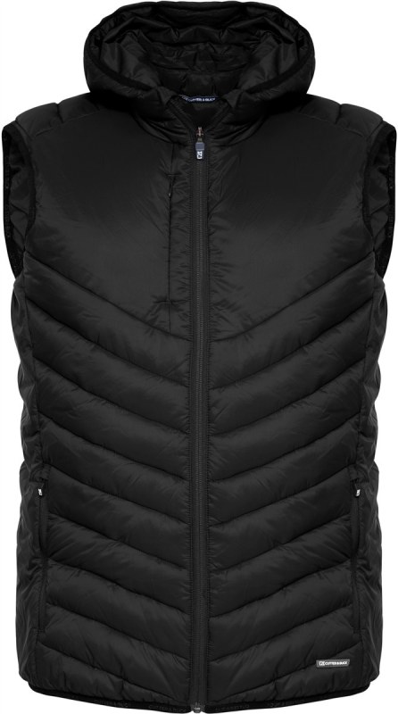 Cutter & Buck Mount Adams Vest Men Pánská prošívaná vesta 68.1482 black - Pánské oblečení vesty