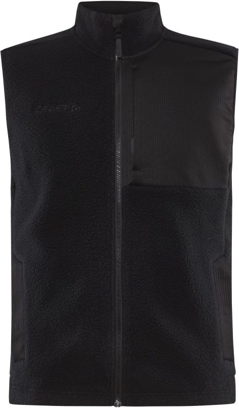 Craft Corporate ADV Pile Fleece Vest M Pánská fleecová vesta Sherpa 81.3810 black
