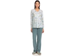 Vamp - Klasické dámské pyžamo Tina 15023 - Vamp gray fairy s