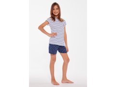 PYŽAMO DÍVKA MLADÁ KR 246/103 MARINE 7223508
