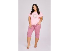 Pyžamo Taro Isla 3414 cr/r 2XL-3XL W25 dámské