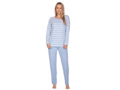 Dámské pyžamo Regina 648 dlouhé/r froté M-XL