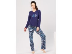 Pyžamo Key LNS 793 B24 long/r S-XL dámské