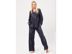 Pyžamo Key LNS 911 B24 long/r S-XL dámské na zip