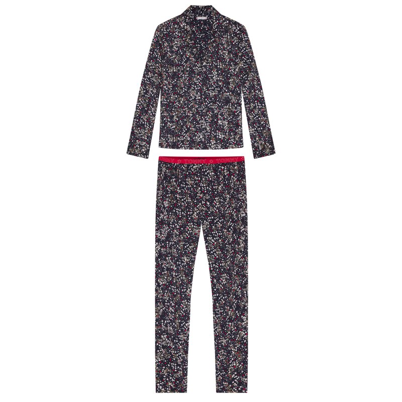 Dámský pyžamový set UW0UW02567-0ST - Tommy Hilfiger Dámský pyžamový set UW0UW02567-0ST - Tommy Hilfiger - Dámská pyžama
