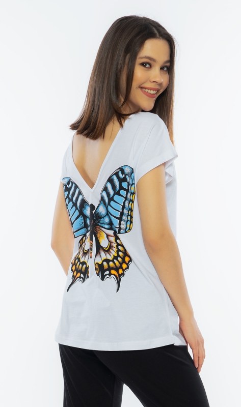 Dámské pyžamo kapri Velký motýl - Dámská pyžama