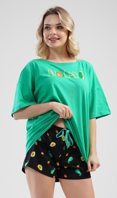 Dámské pyžamo šortky Avocado - Dámská pyžama