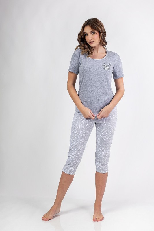 Pyžamo Regina 687 cr/r 2XL-4XL W25 dámské Pyžamo Regina 687 cr/r 2XL-4XL W25 dámské - Dámská pyžama
