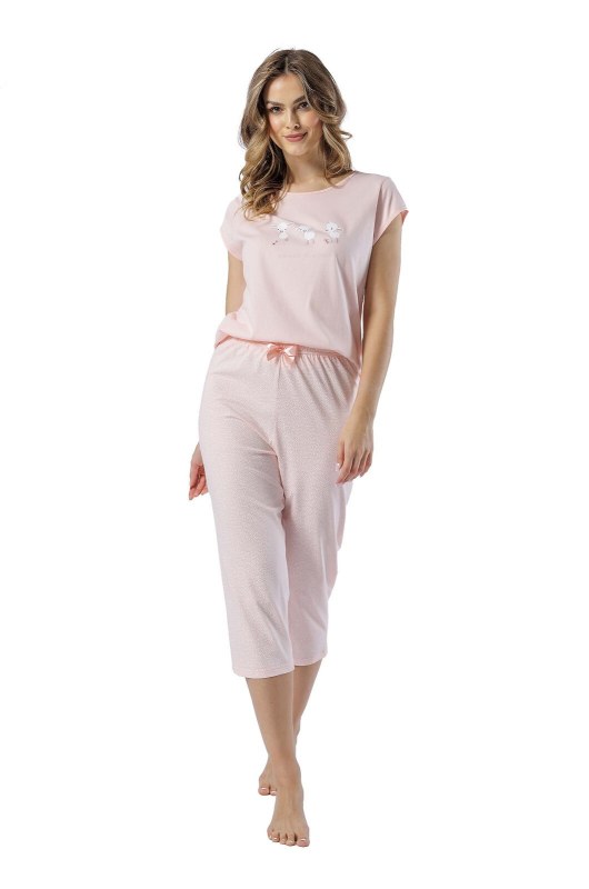 Pyžamo Leveza 1565 Bogna kr/r M-2XL Pyžamo Leveza 1565 Bogna kr/r M-2XL - Dámská pyžama