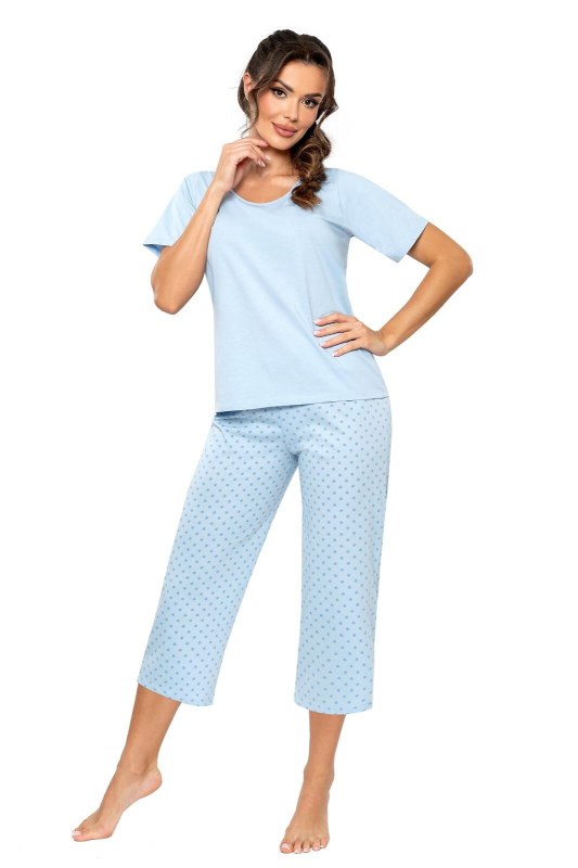 Pyžamo Donna Sky 3/4 cr/r S-2XL Pyžamo Donna Sky 3/4 cr/r S-2XL - Dámská pyžama