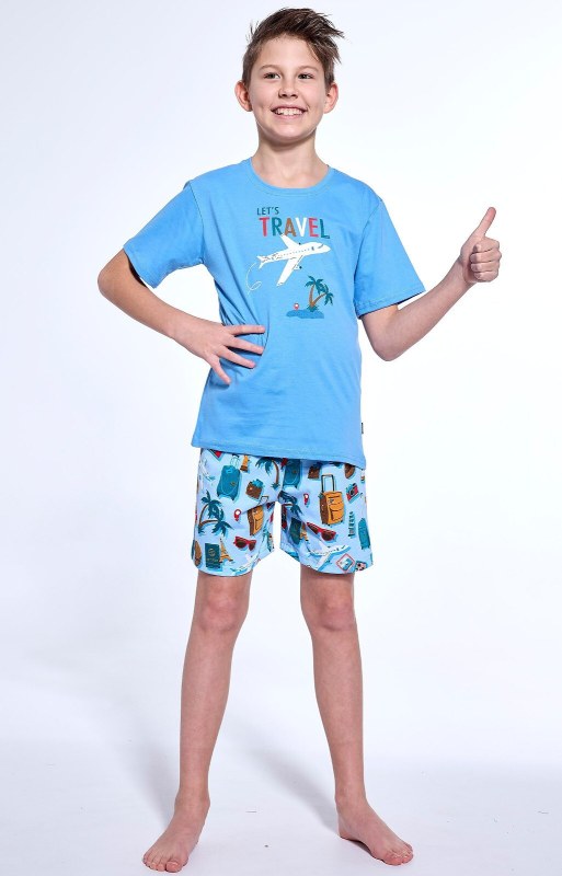 Cornette Young Boy pyžamo 790/121 Travel 3 134-164 Cornette Young Boy pyžamo 790/121 Travel 3 134-164 - Dámská pyžama