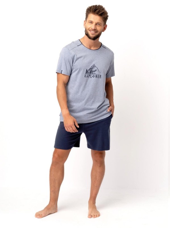 Pyžamo Key MNS 628 A25 kr/r M-2XL Pyžamo Key MNS 628 A25 kr/r M-2XL - Dámská pyžama