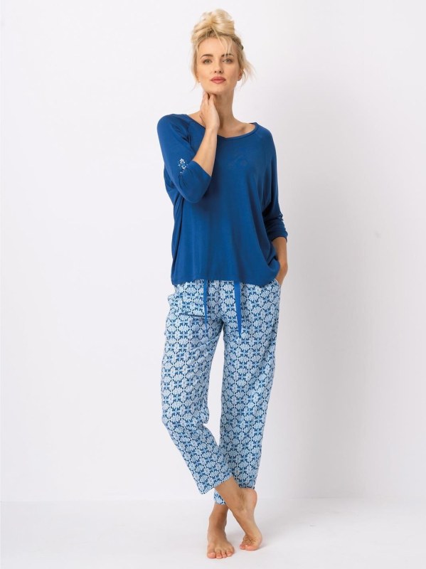 Pyžamo Key LNS 721 B25 Viskóza 3/4 S-XL Pyžamo Key LNS 721 B25 Viskóza 3/4 S-XL - Dámská pyžama