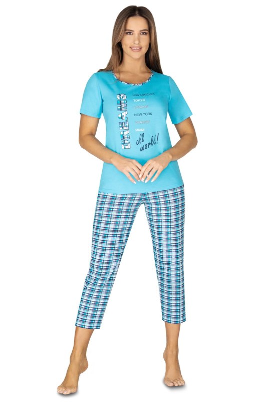 Dámské pyžamo Regina 988 kr/r 2XL-3XL - Dámská pyžama