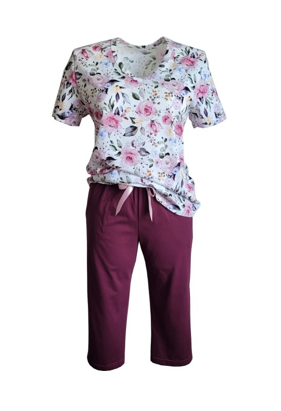 Dámské pyžamo Betina 1293 kr/r S-XL - Dámská pyžama