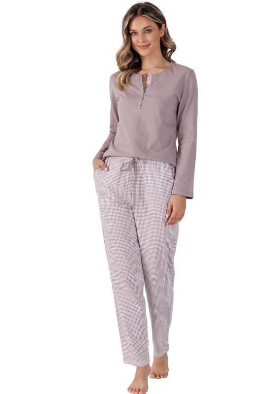 Leveza Dani pyžamo 1504 délka/r M-2XL - Dámská pyžama
