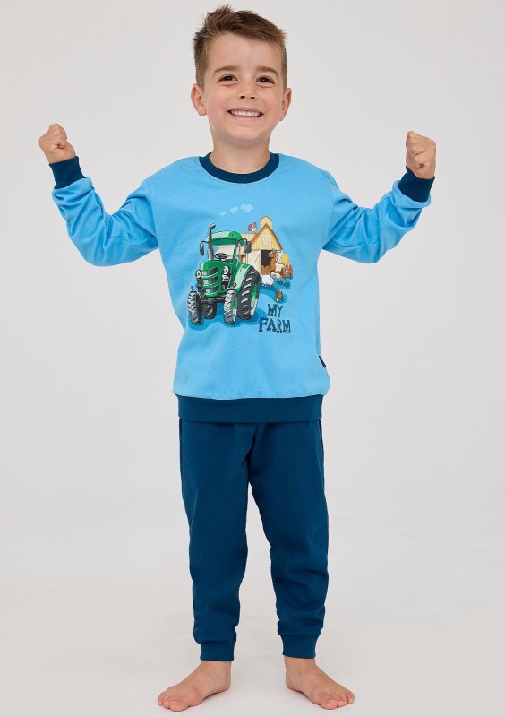 Cornette Kids Boy 477/161 Farmářské pyžamo délka/r 86-128 Cornette Kids Boy 477/161 Farmářské pyžamo délka/r 86-128 - Dámská pyžama