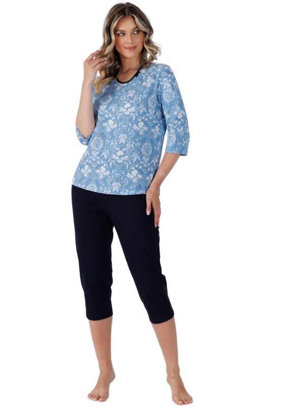 Leveza Odalis 1528 3/4 pyžamo M-2XL Leveza Odalis 1528 3/4 pyžamo M-2XL - Dámská pyžama