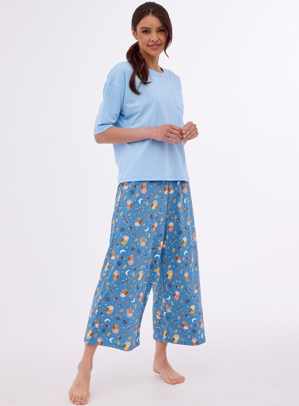 Dámské pyžamo Cornette 843/384 Alex 3/4 S-2XL - Dámská pyžama