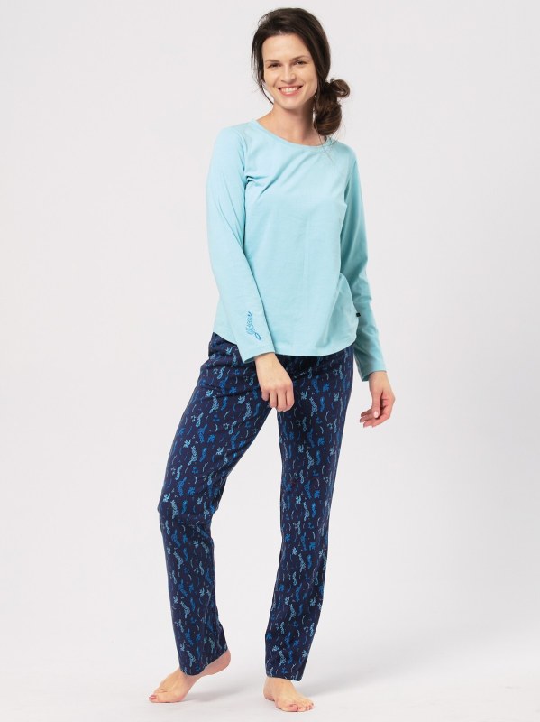 Pyžamo Key LNS 535 B24 long/r S-XL dámské Pyžamo Key LNS 535 B24 long/r S-XL dámské - Dámská pyžama