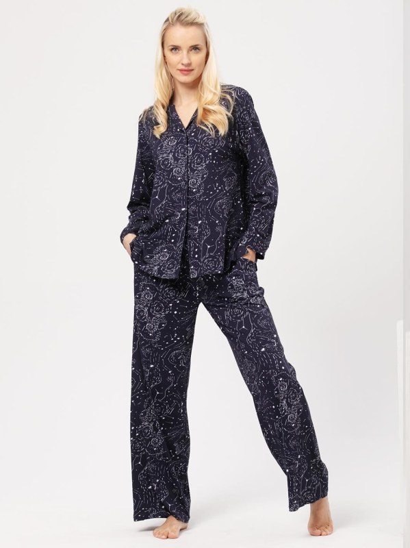 Pyžamo Key LNS 911 B24 long/r S-XL dámské na zip Pyžamo Key LNS 911 B24 long/r S-XL dámské na zip - Dámská pyžama