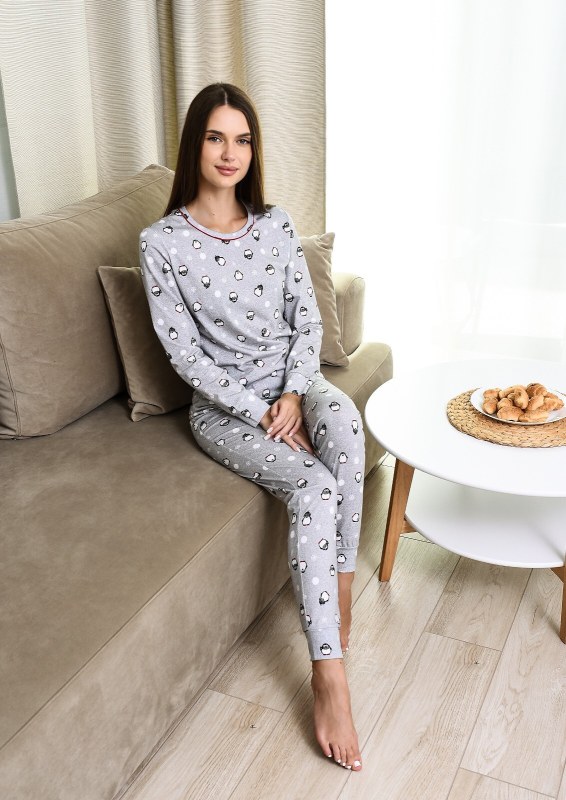 Pyžamo Betina 1623 dlouhé/r S-XL - Dámská pyžama