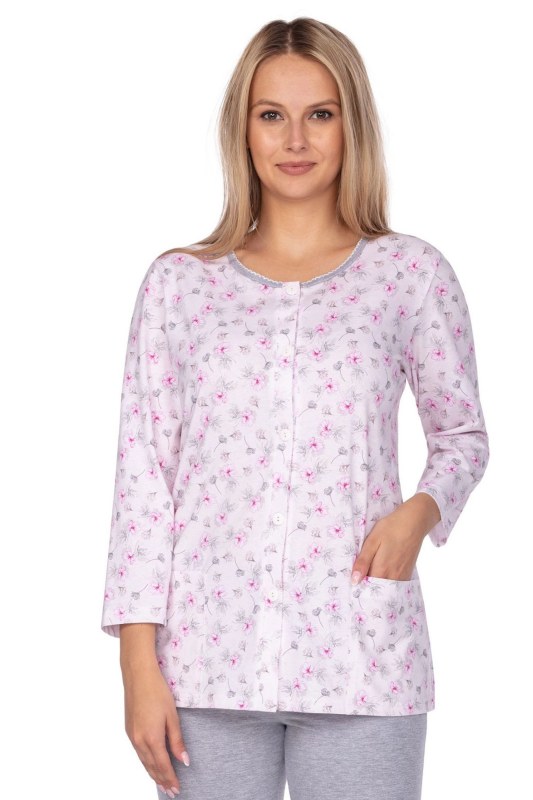 Dámské pyžamo 644 pink plus - REGINA - Dámská pyžama
