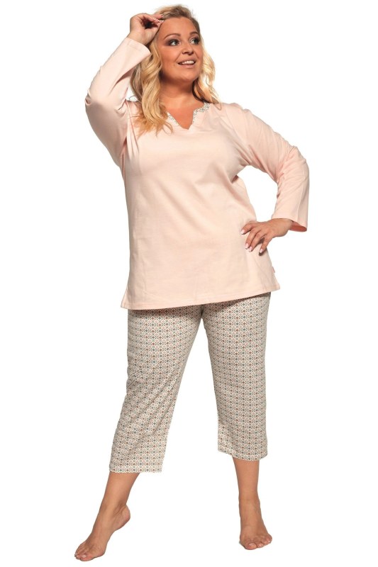Dámské pyžamo 766/358 Cindy plus - CORNETTE - Dámská pyžama