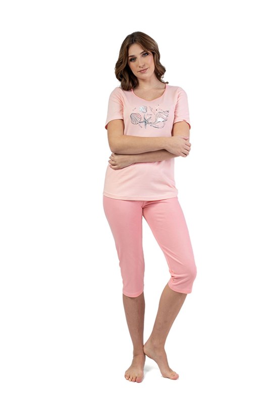 Dámské pyžamo 688 peach - REGINA Dámské pyžamo 688 peach - REGINA - Dámská pyžama