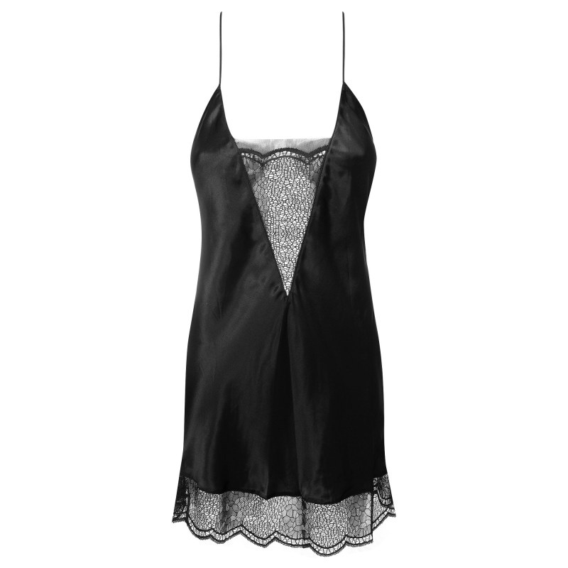 Noční košilka Chemise QS6155E - Calvin Klein Noční košilka Chemise QS6155E - Calvin Klein - Dámská pyžama košilky