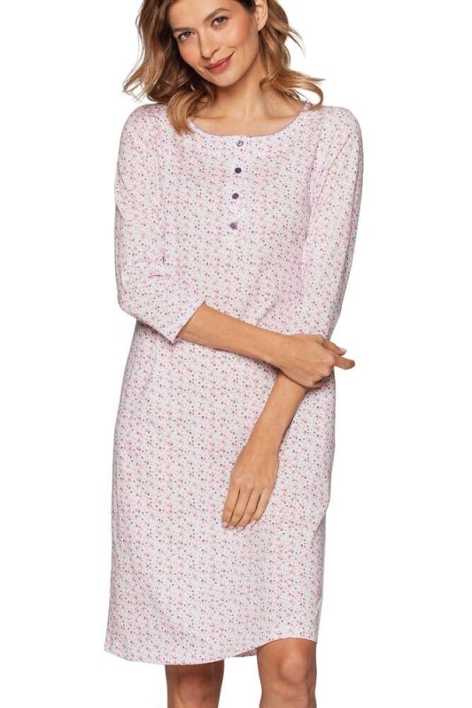 Luxusní dámská košilka Naty květinová - Dámská pyžama košilky