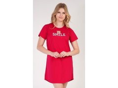 Dámská noční košile s&nbsp;krátkým rukávem Méďa Smile
