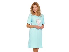 Dámská noční košilka 3327 Isla blue - TARO