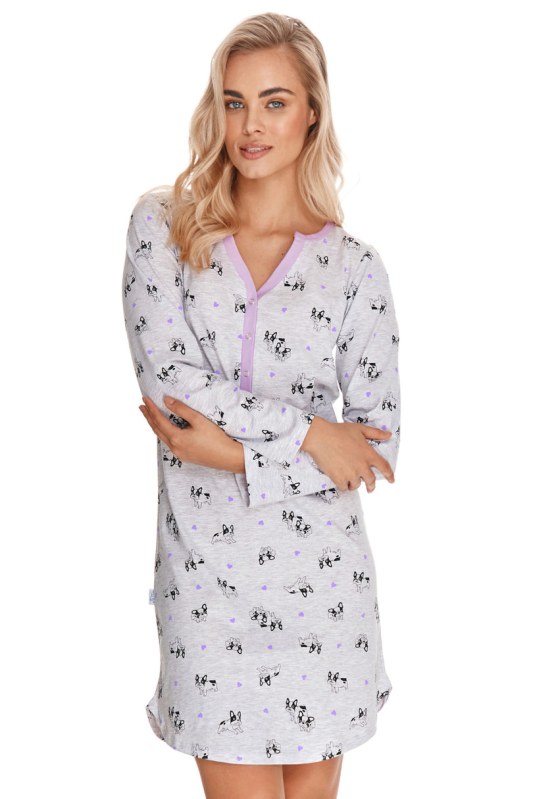 Dámská noční košile 2574 LIVIA S-XL - Dámská pyžama noční košile
