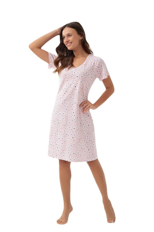 Dámská košile Luna 284 kr/r 3XL Dámská košile Luna 284 kr/r 3XL - Dámská pyžama noční košile