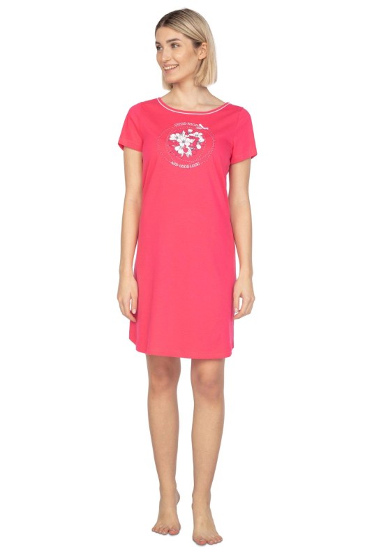 Noční košile 131 pink plus - REGINA - Dámská pyžama noční košile