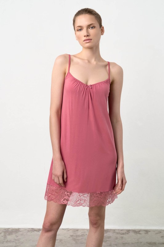 Vamp - Dámská noční košile – Rosa 18034 - Vamp - Dámská pyžama noční košile