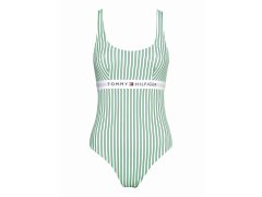 Dámské jednodílné plavky UW0UW04564-0K6 - Tommy Hilfiger
