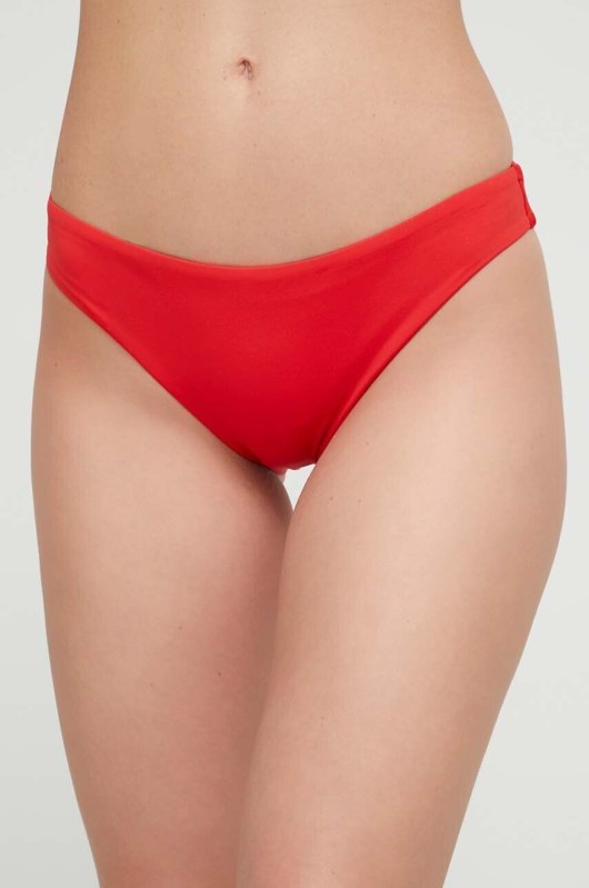 Dámské plavkové kalhotky UW0UW04534 červené - Tommy Hilfiger Dámské plavkové kalhotky UW0UW04534 červené - Tommy Hilfiger - Dámské plavky