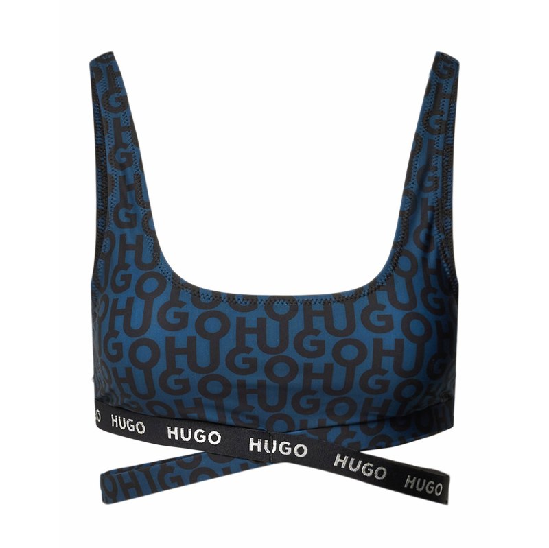 BOSS Dámský vrchní díl plavek Monogram 50486385-970 - HUGO BOSS Dámský vrchní díl plavek Monogram 50486385-970 - HUGO - Dámské plavky