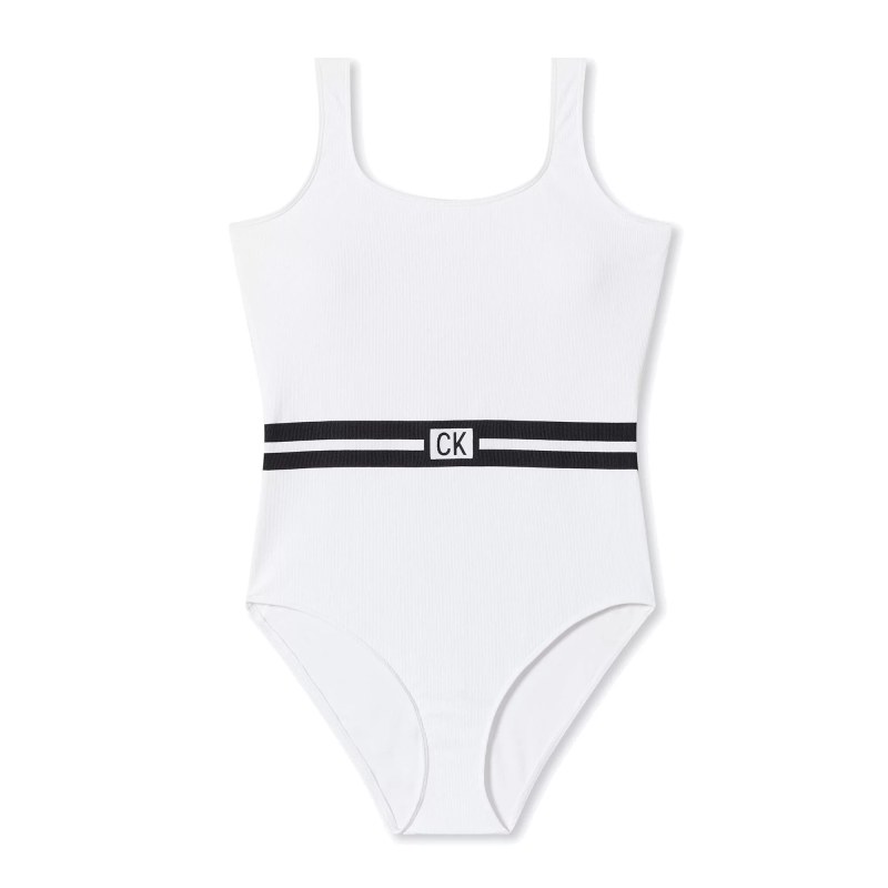 Dámské jednodílné plavky KW0KW00985-YCD - Calvin Klein